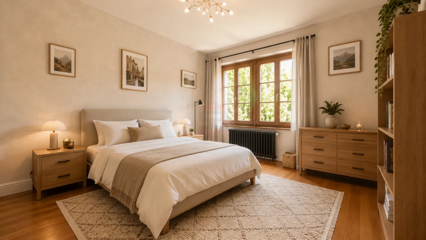 Charaktervolles Einfamilienhaus - Unverbaute Aussicht auf den Salève, großes Volumen und Grundstück - Foto 4 von 6
