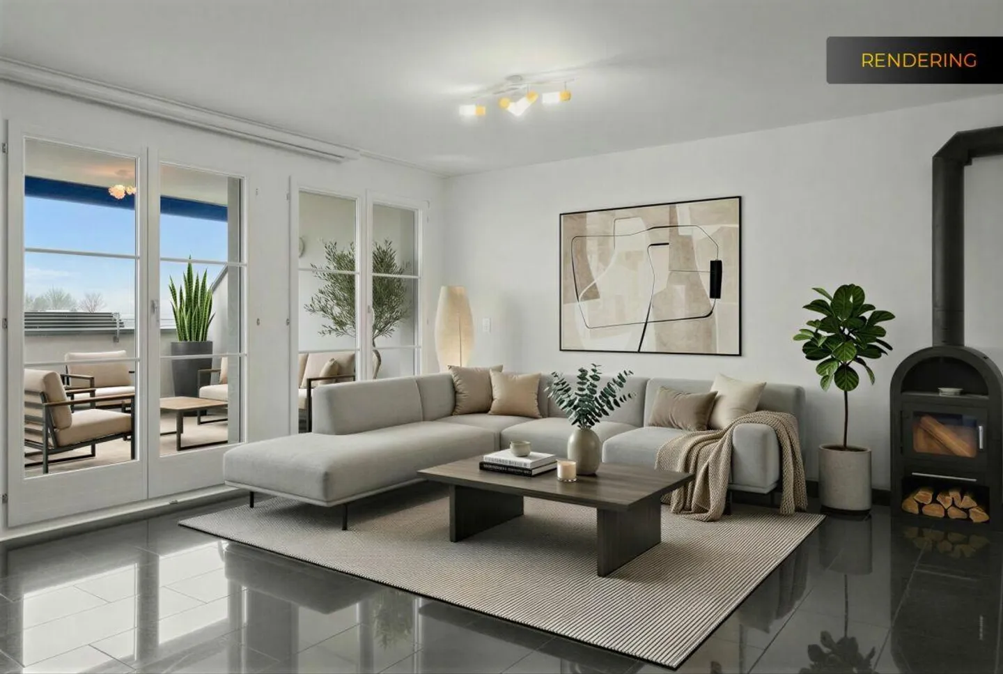 Stilvolle Maisonette mit Terrasse - Foto 1 von 14