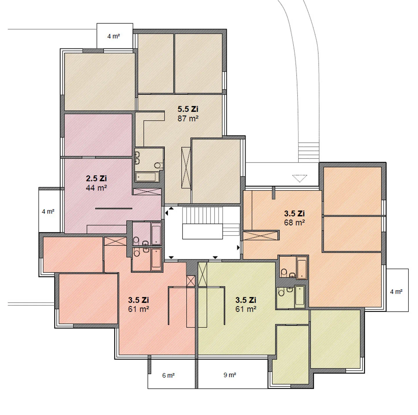 Beautiful 2-room apartment with 44m2 - Photo 6 of 6