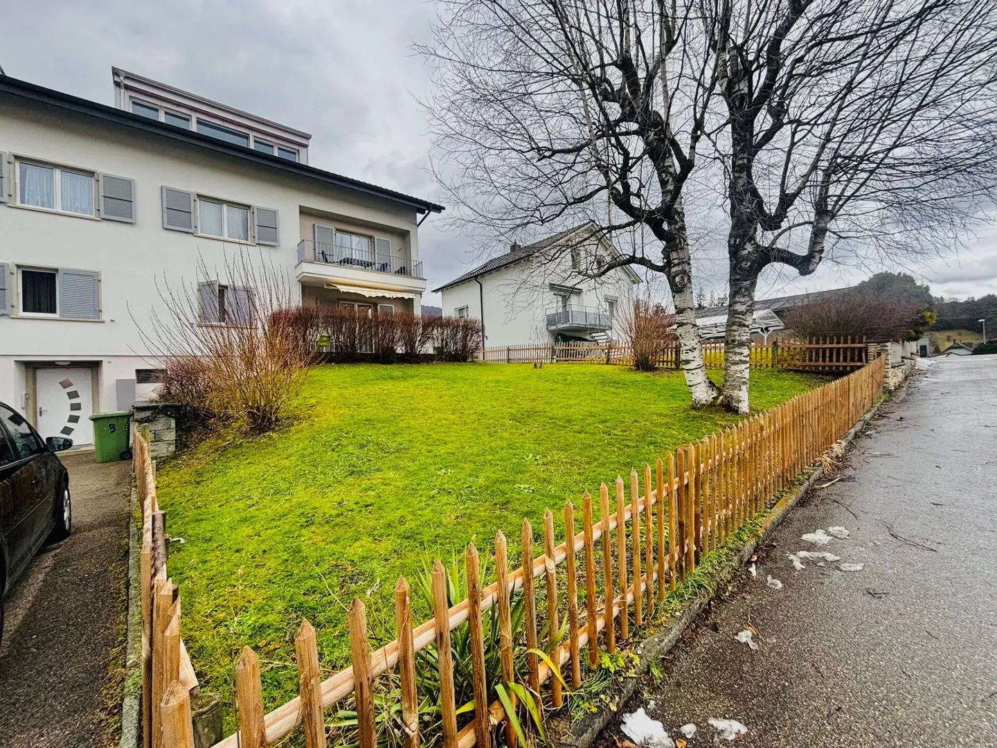 Bévilard, schöne renovierte 4,5-Zimmer-Wohnung im Erdgeschoss mit privatem Garten - Foto 7 von 8