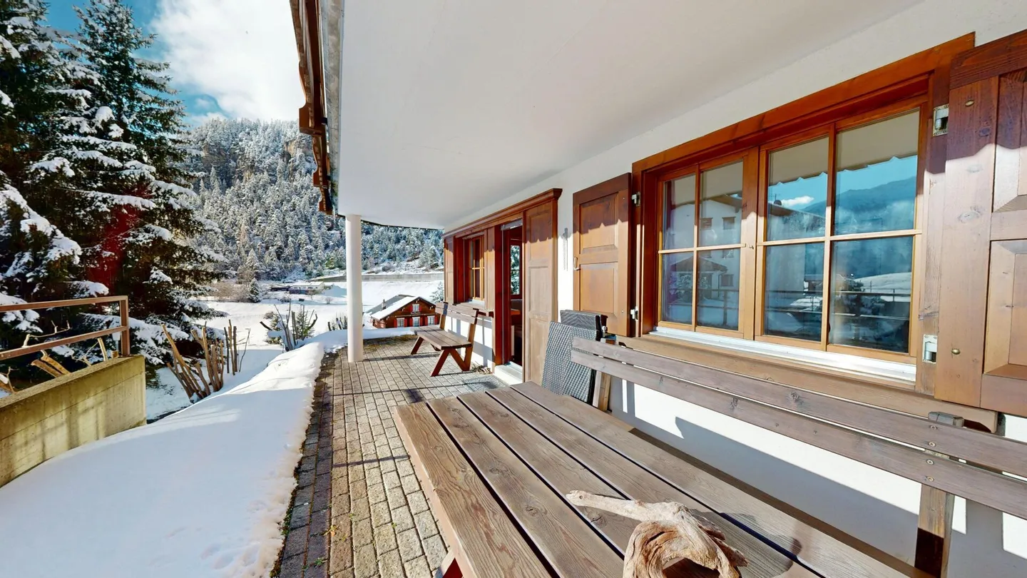 Accogliente appartamento di 2,5 stanze con vista - Foto 2 di 9