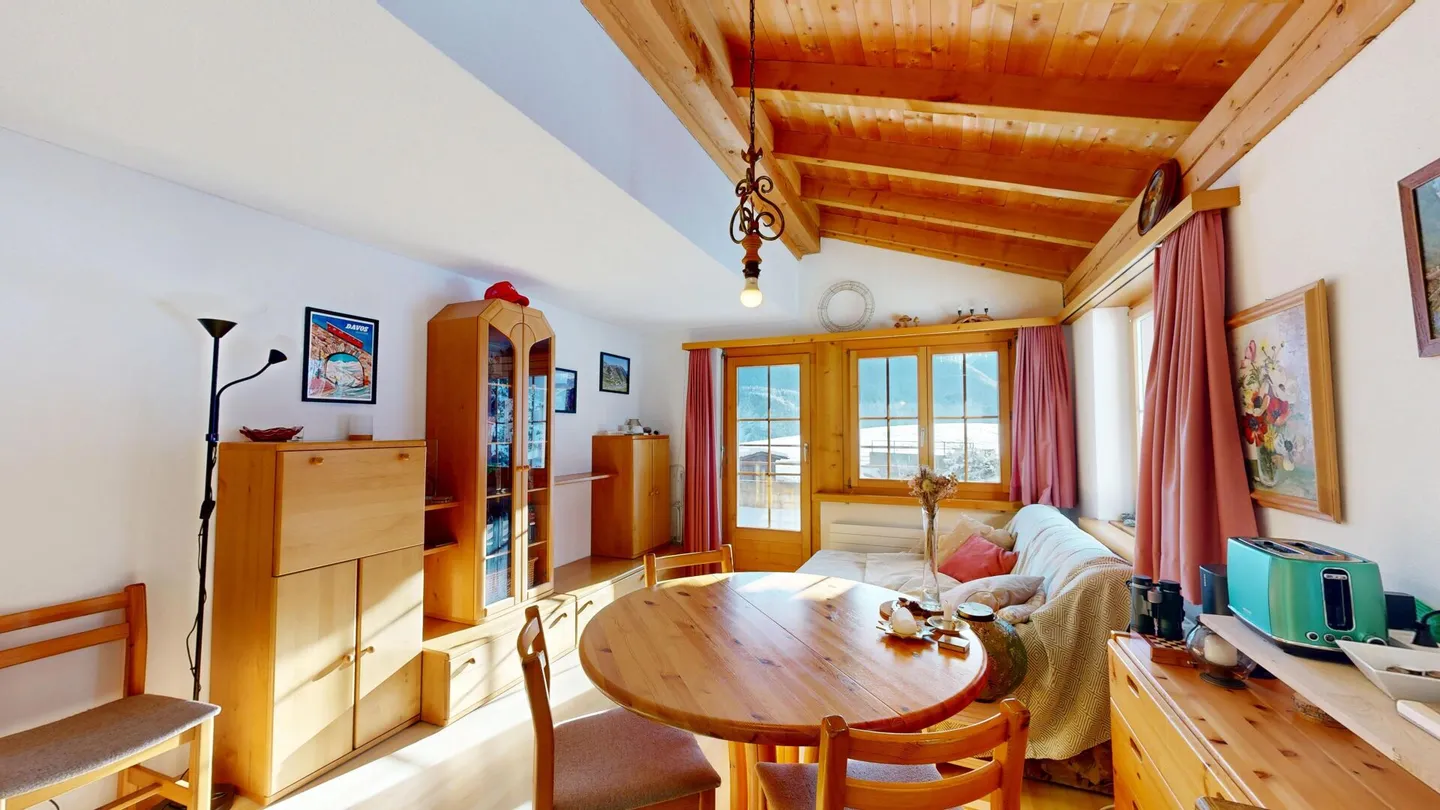 Accogliente appartamento di 2,5 stanze con vista - Foto 3 di 9