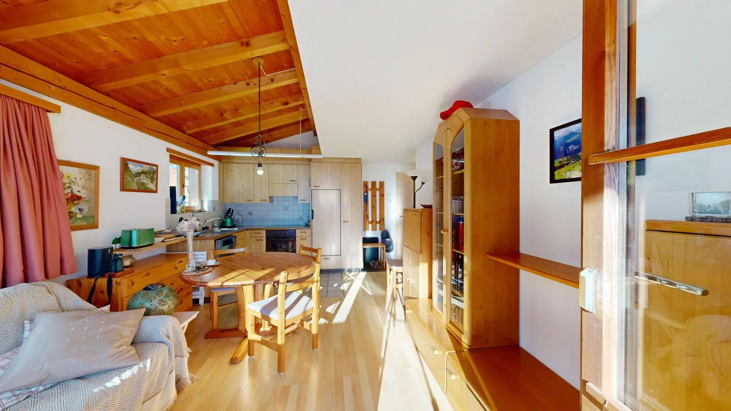 Accogliente appartamento di 2,5 stanze con vista - Foto 4 di 9