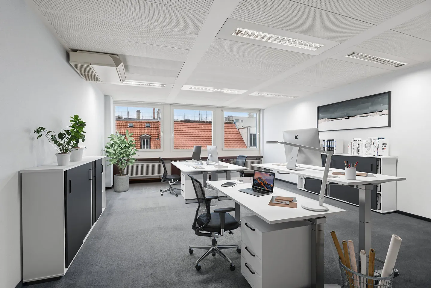 Bureaux prêts à emménager dans le Leuehuus près de Löwenplatz - Photo 1 sur 9