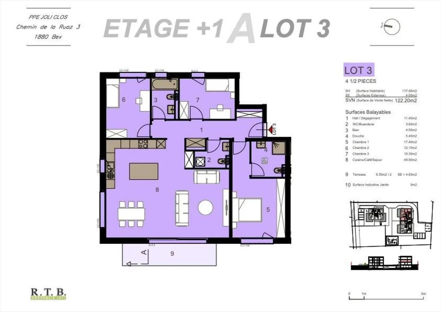 Appartamento 4.5 locali a Bex - Foto 8 di 13