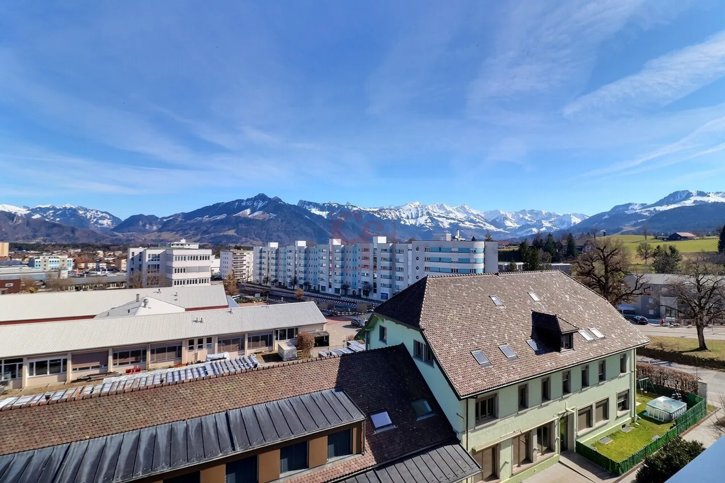 Bulle - Wunderschöne 4,5-Zimmer-Penthouse - Foto 12 von 13
