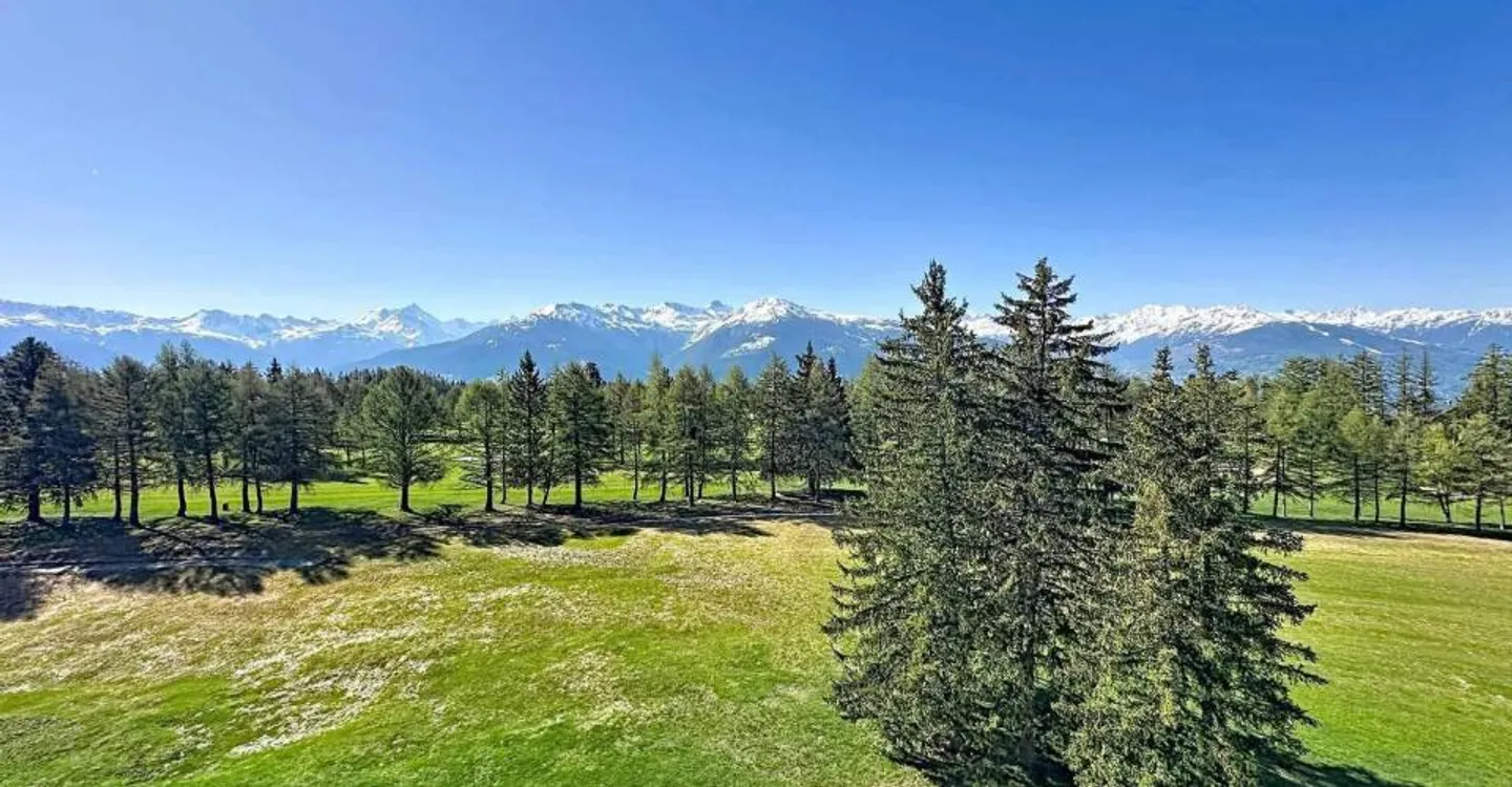 6.5-room penthouse apartment facing the golf course with superb view + studio - Photo 2 of 13