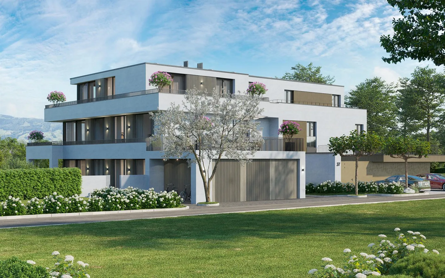 Exklusive Wohnungen in Jona - Foto 1 von 9