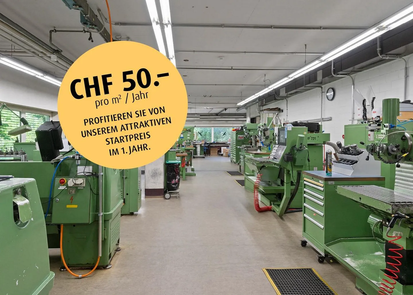 Alle Möglichkeiten für Sie - Lager- und Produktionsfläche im EG und UG - Foto 1 von 12