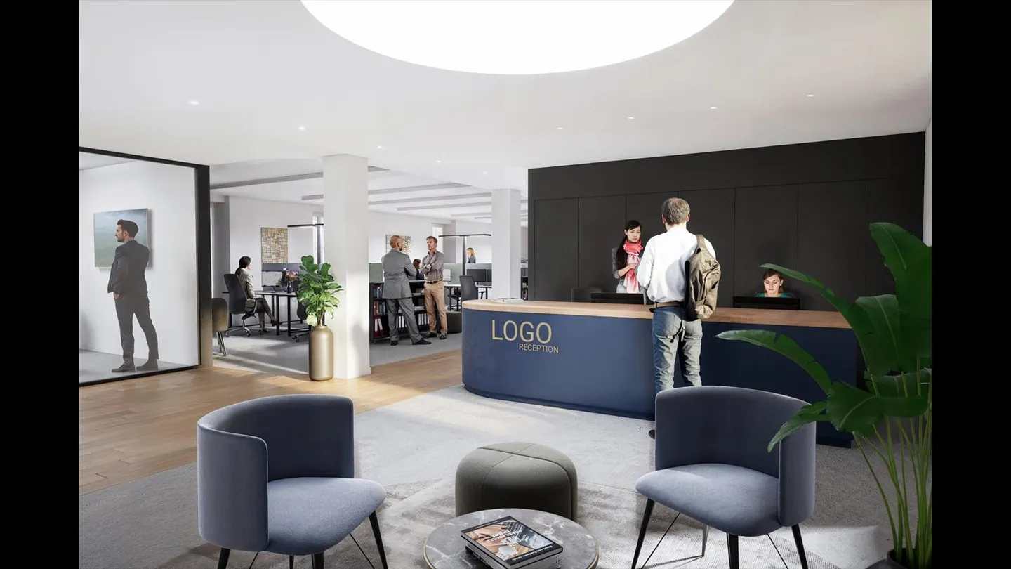 "Plug and Play" Offices for Rent in an Iconic Building in the Center of Geneva - Photo 3 of 8