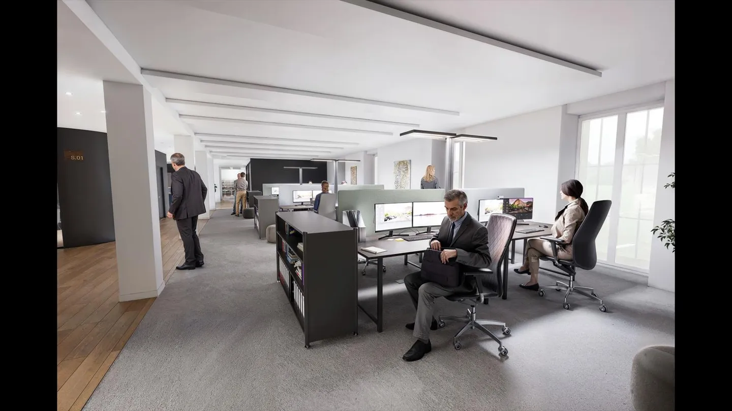 "Plug and Play" Offices for Rent in an Iconic Building in the Center of Geneva - Photo 5 of 8