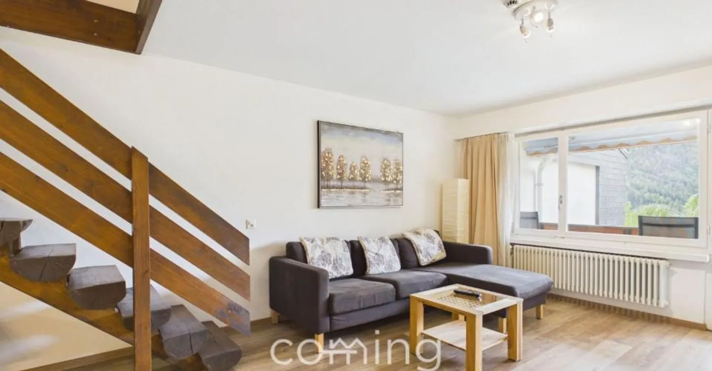 Charmante Wohnung mit Bergsicht - Foto 3 von 13