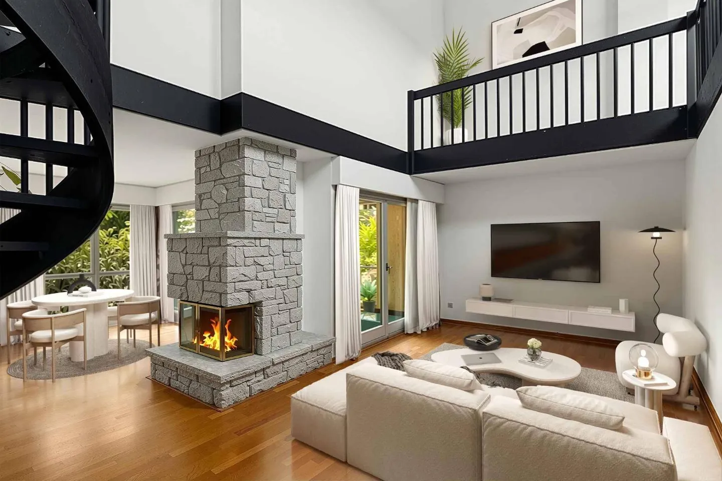 Geräumiges Duplex mit großem Balkon - Foto 1 von 6