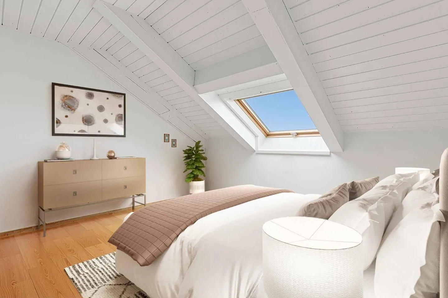 Geräumiges Duplex mit großem Balkon - Foto 4 von 6