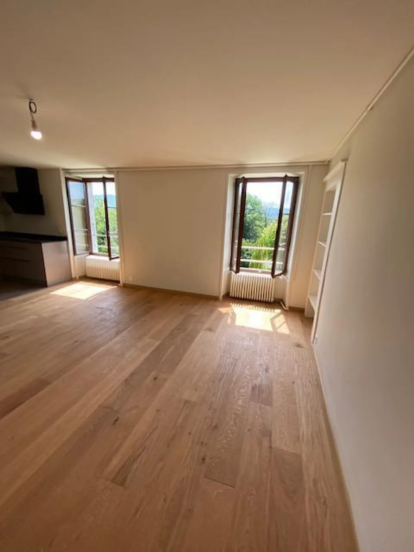 Très bel appartement en attique moderne avec 5 pièces et jardin à Avusy - Photo 4 sur 13