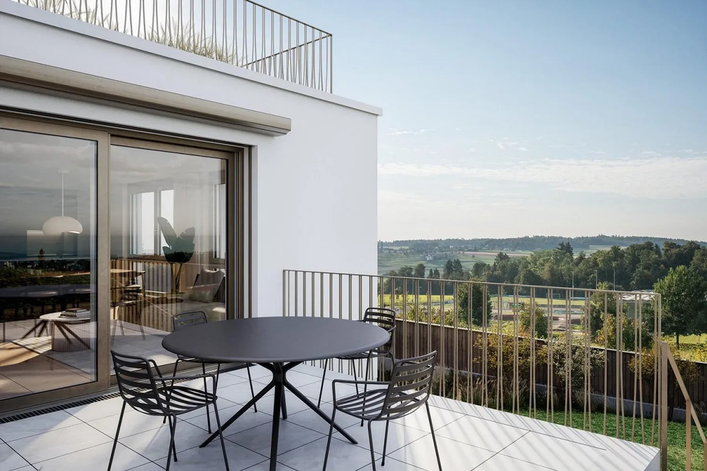 Exclusive new 3.5-room apartment in the best hillside location in Widen - Photo 5 of 8