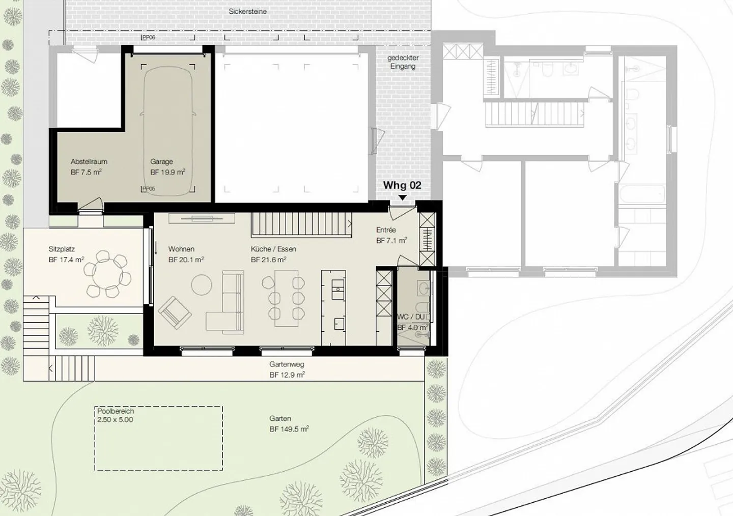 Exclusive new 3.5-room apartment in the best hillside location in Widen - Photo 8 of 8