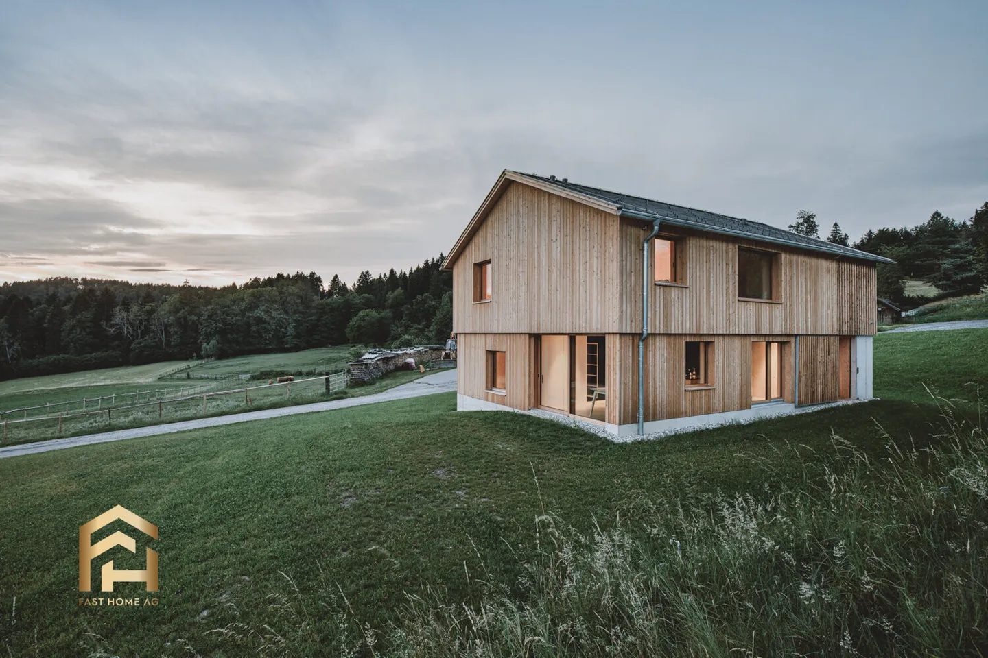 Single-family house project in Geimen sunny, modern, unique - Photo 1 of 13