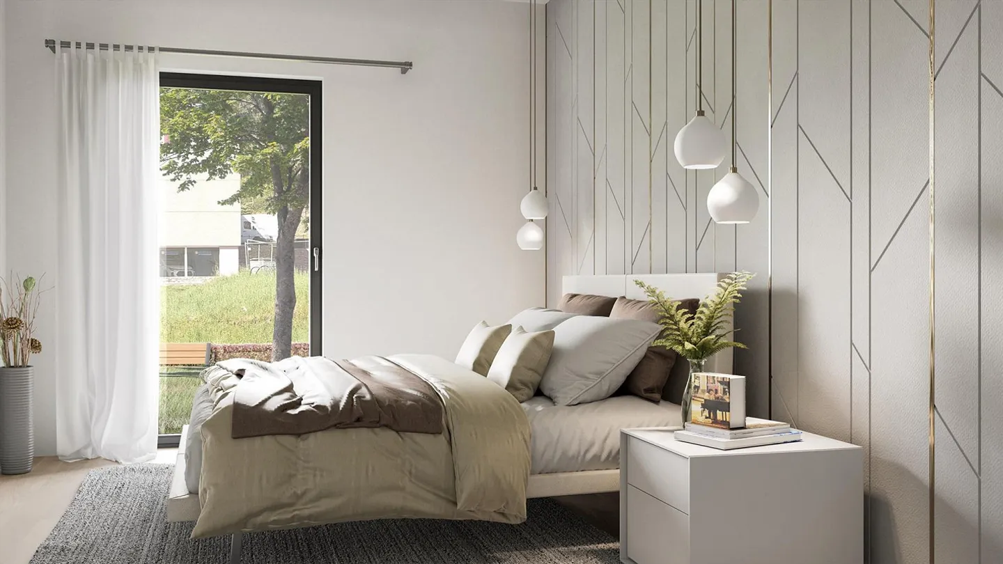 2,5-ZIMMER-WOHNUNG MIT PRIVATGARTEN IN VACALLO - Foto 3 von 7