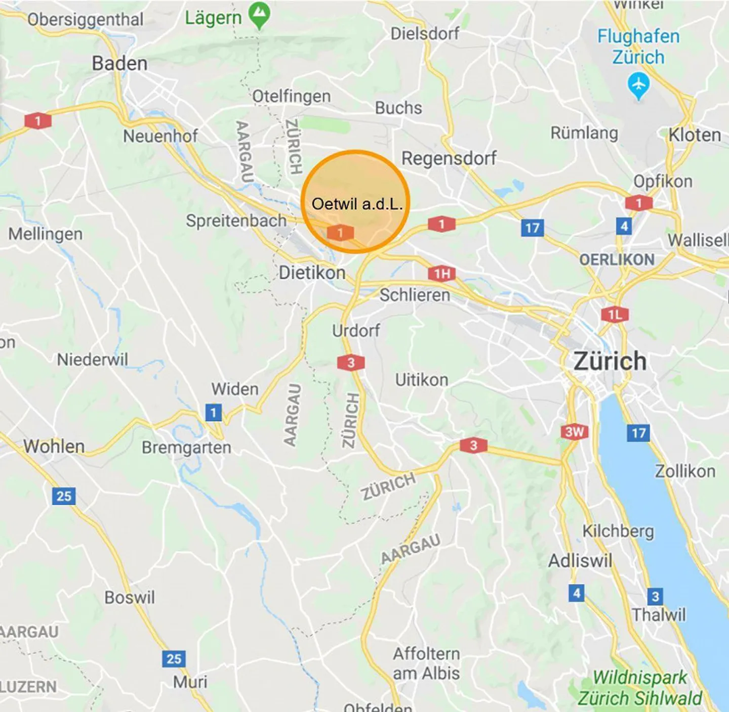 2.5 Zi.-Wohnung im obersten Geschoss mit Ausblick übers Limmat - Foto 13 von 13