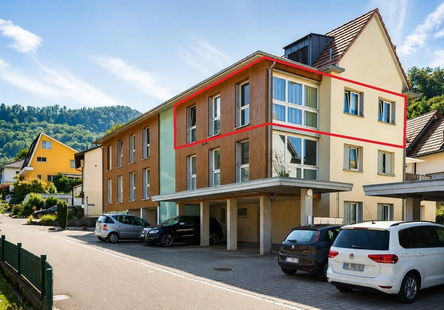 Beautiful 4.5-room duplex apartment with carport - Photo 15 of 15