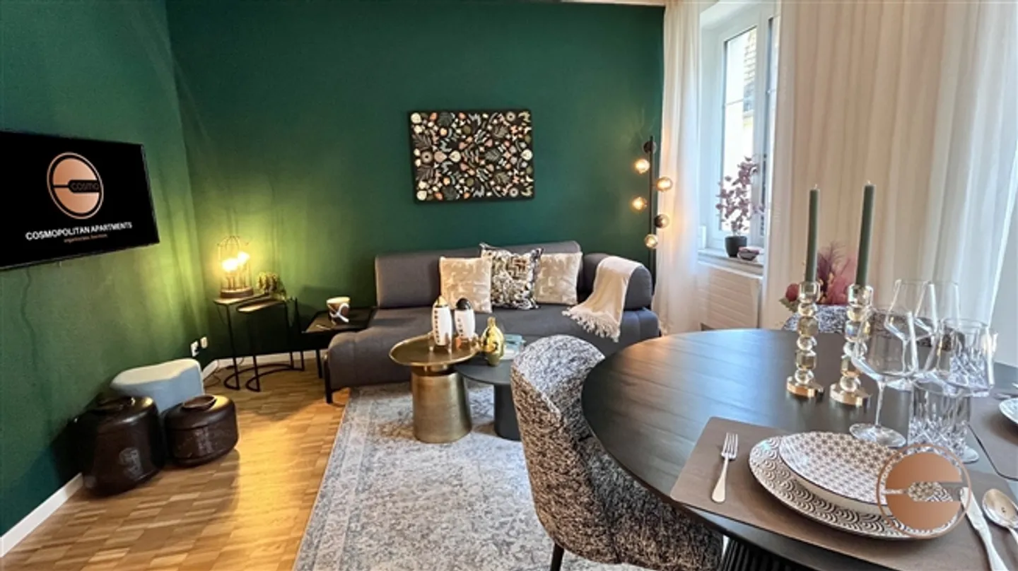 MODERN 2-BEDROOM SERVICED APARTMENT - HIGH-QUALITY FURNISHED APARTMENT WITH BALCONY - Photo 2 of 15