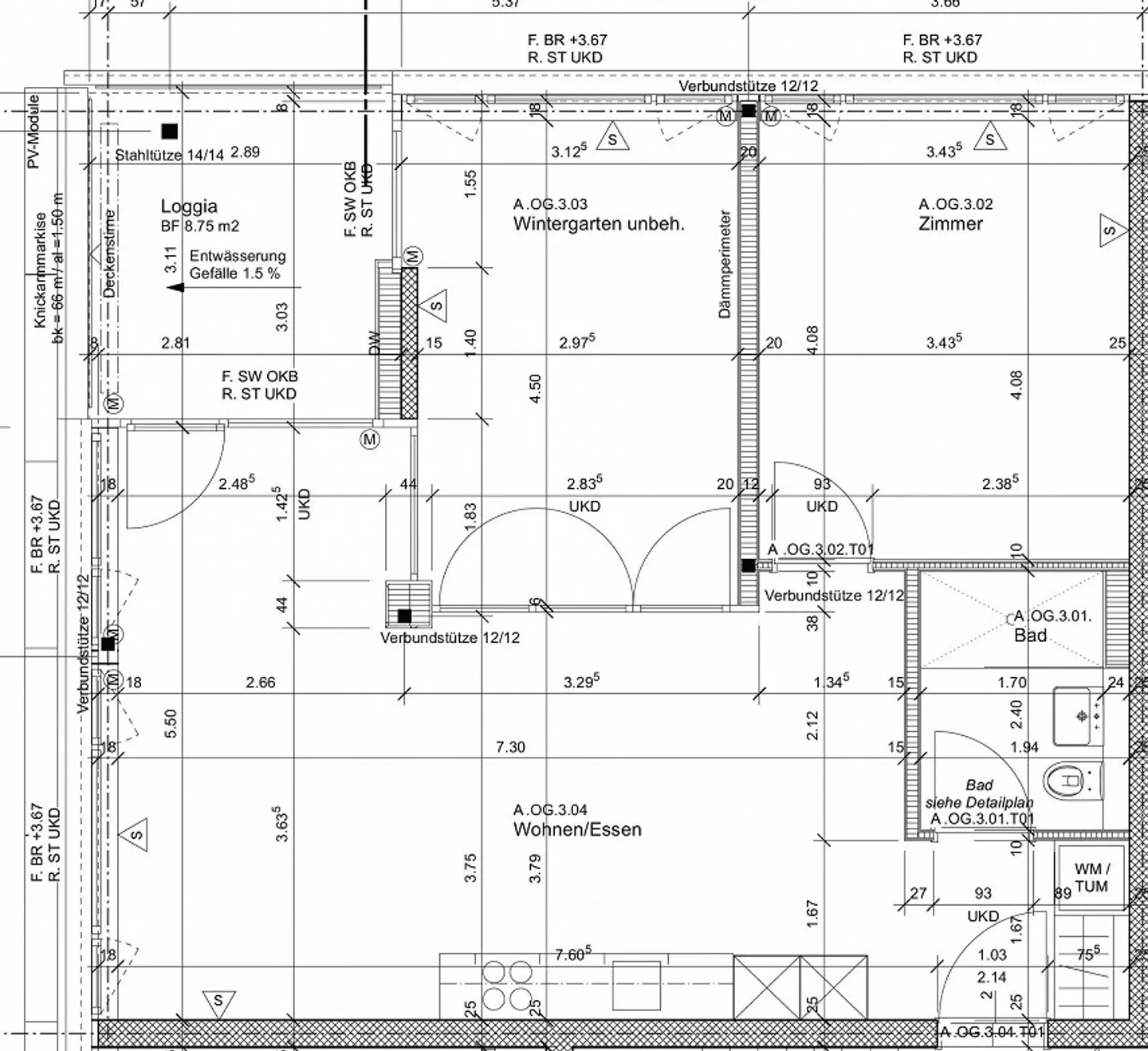 Therwil - 3.5-room apartment including winter garden - Photo 7 of 7