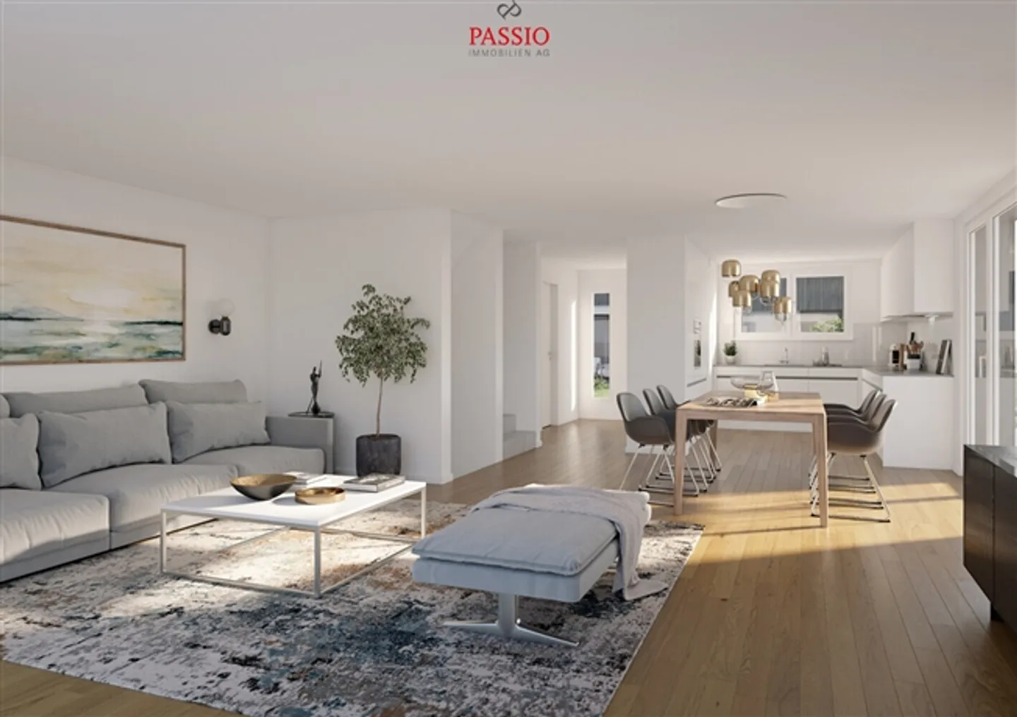 Nouvelle maison de ville de 5,5 pièces moderne, flexible et familiale - Photo 5 sur 9