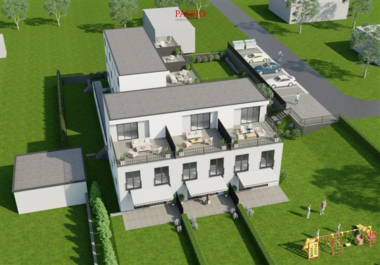 Nouvelle maison de ville de 5,5 pièces moderne, flexible et familiale - Photo 8 sur 9