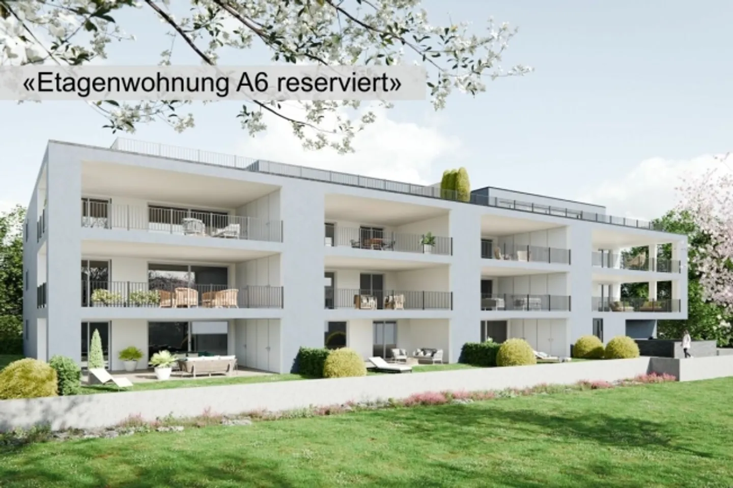 Réservé; Appartement de 4 1/2 pièces A6 - Photo 1 sur 11