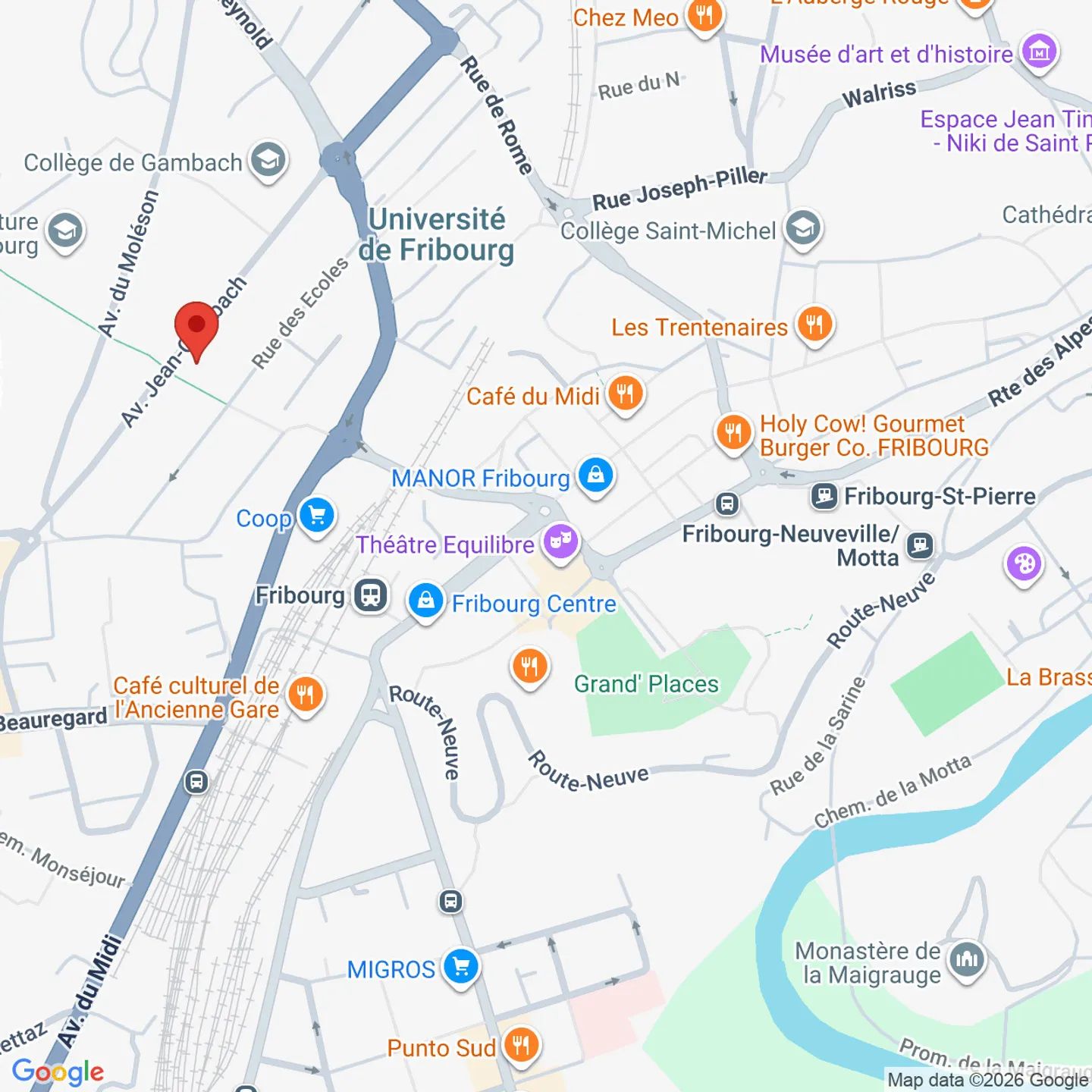 Fribourg / 3,5 Zimmer im Erdgeschoss - Foto 5 von 5