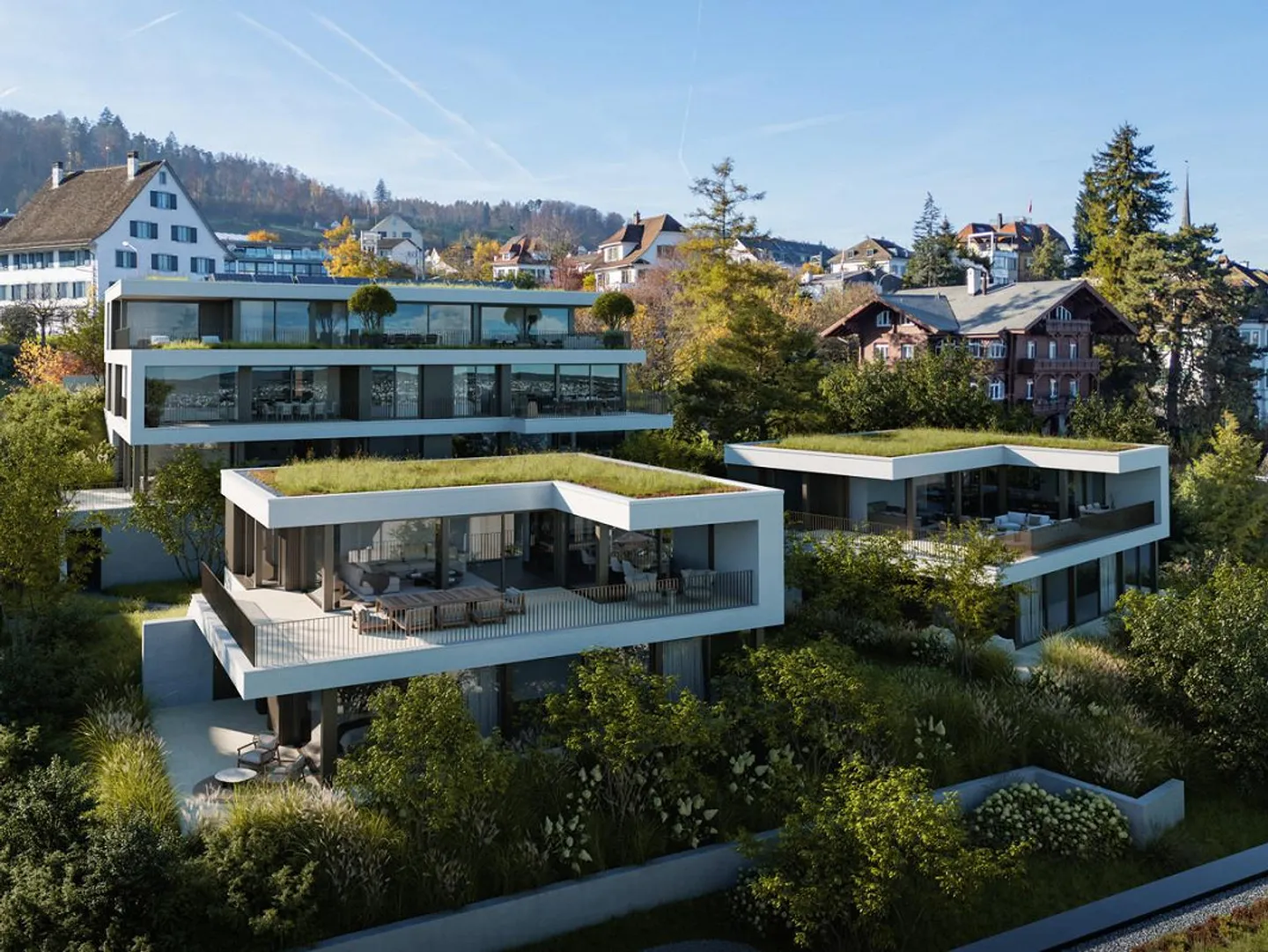 BELAIR Residences: Villa nuova esclusiva con vista lago a Oberrieden - Foto 5 di 6