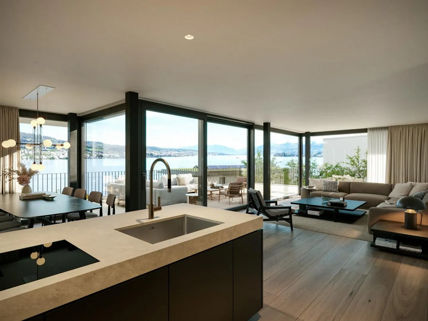 BELAIR Residences: Villa nuova esclusiva con vista lago a Oberrieden - Foto 3 di 6