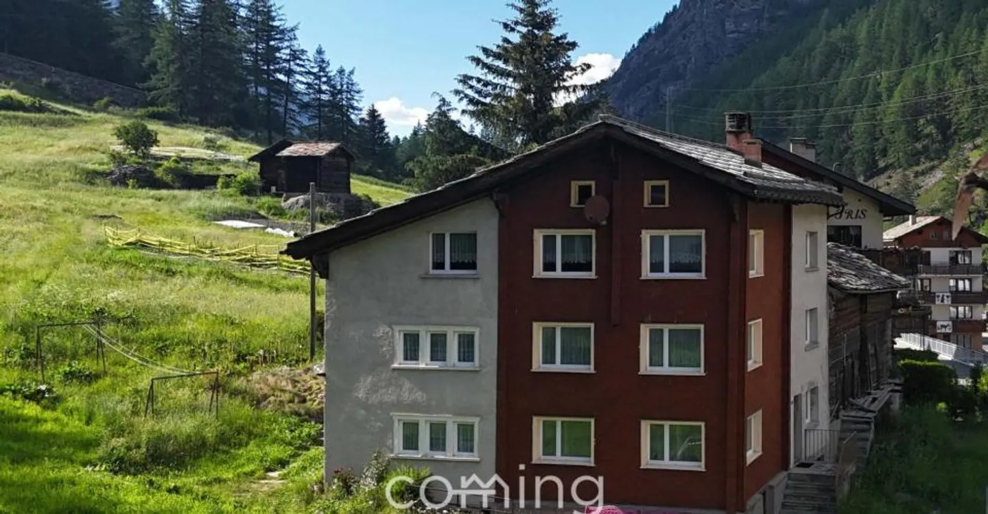 3.5-Zimmer-Wohnung in Saas-Balen ? 1. OG, Keller 16 m², Zweitwohnsitz zugelassen - Foto 3 di 10