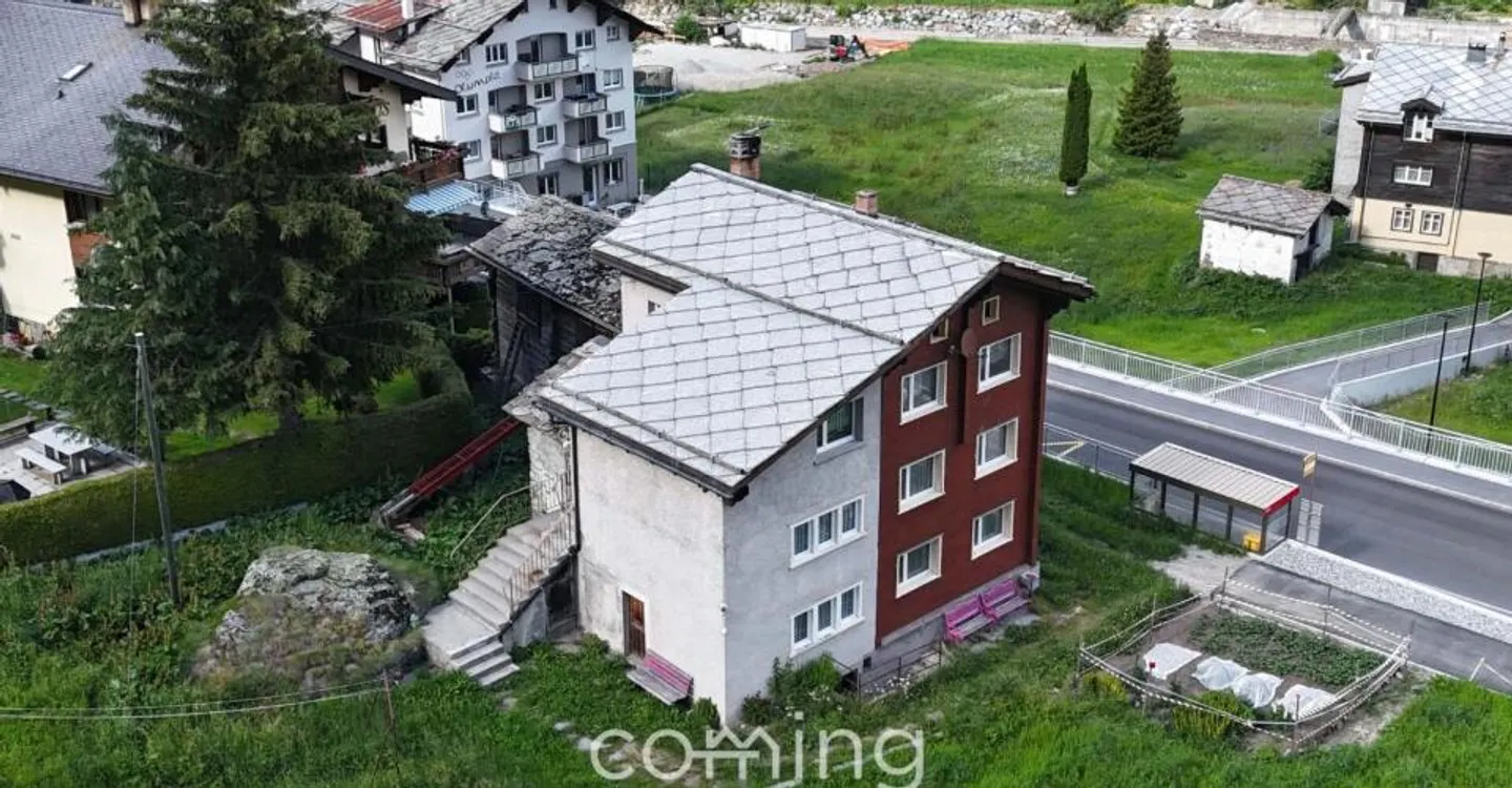 3.5-Zimmer-Wohnung in Saas-Balen ? 1. OG, Keller 16 m², Zweitwohnsitz zugelassen - Foto 9 di 10