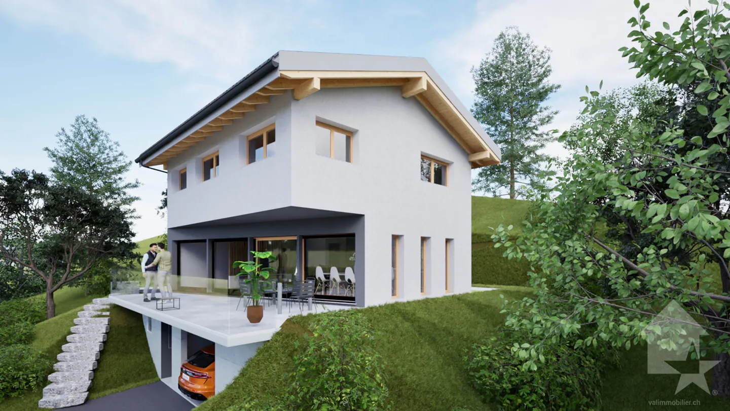 «Magnifica villa di 4,5 stanze da costruire» - Foto 2 di 5