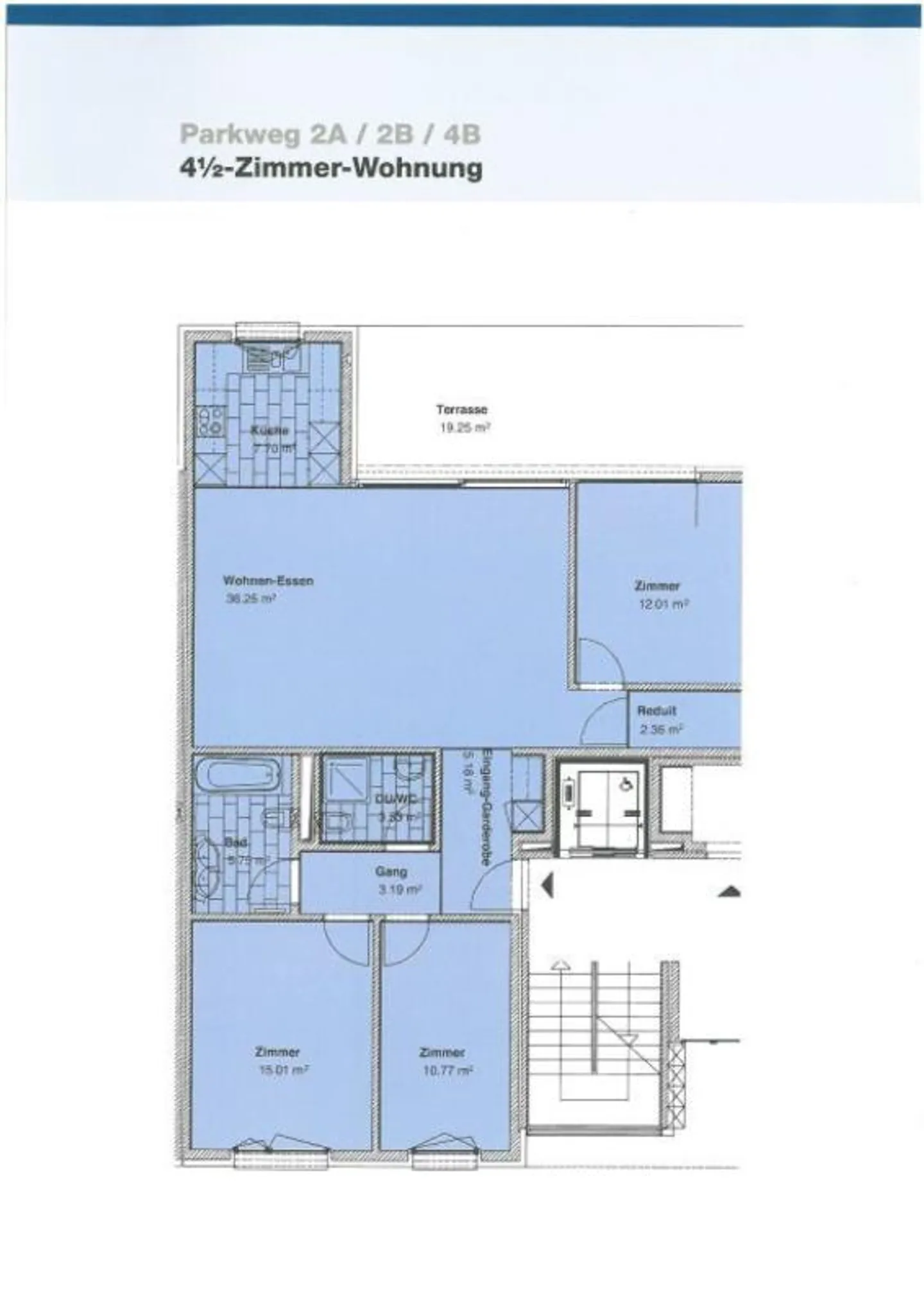 Grosszügige Wohnung in familienfreundlichem Quartier - Foto 11 von 11