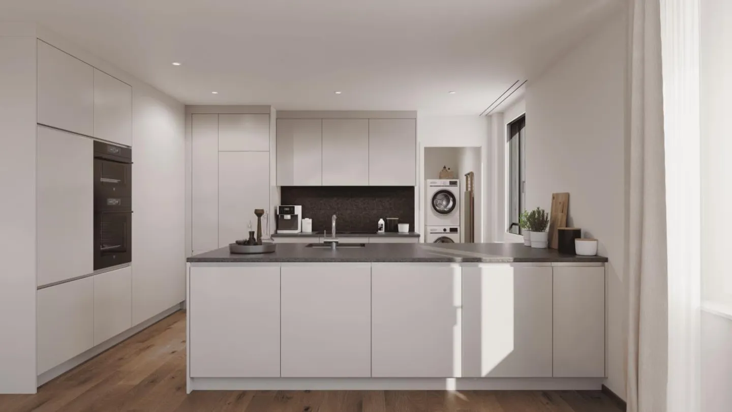 Last available 3.5-room apartment in the new construction project BLICKFANG just before construction start - Photo 5 of 7