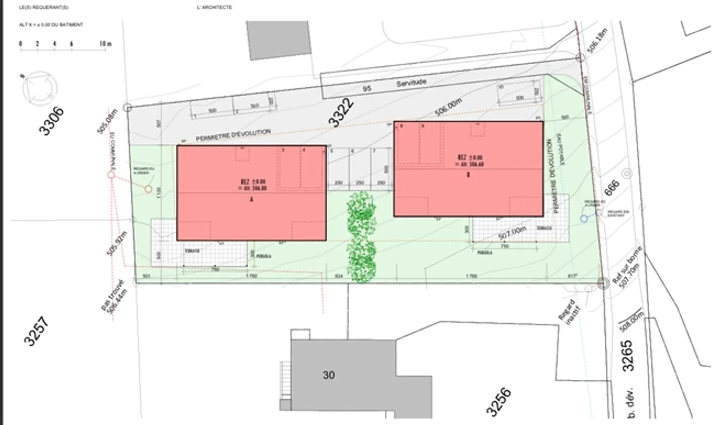 Terrain avec 6 nouveaux appartements à Vesin - Photo 5 sur 7