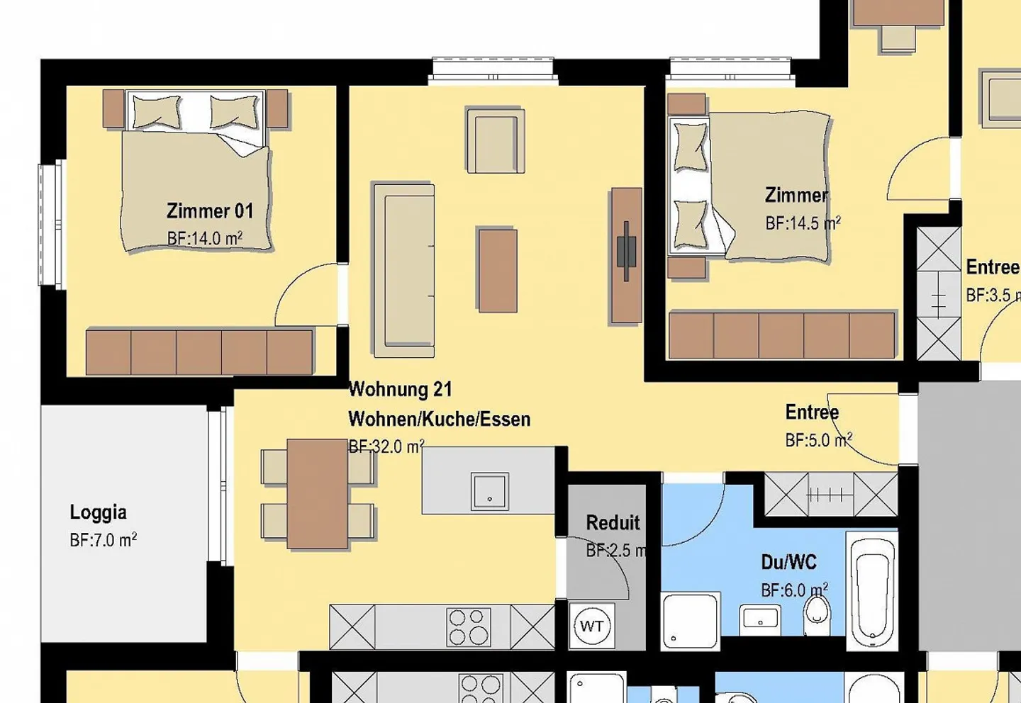 3.5 Room Apartment in Marbach SG - Photo 9 of 10