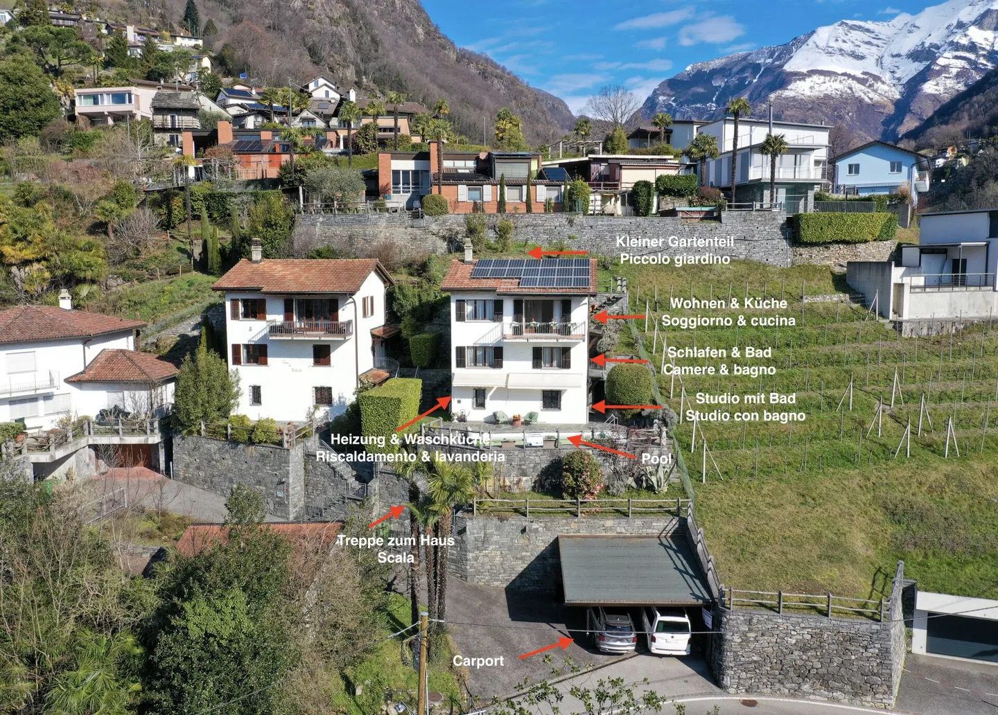 SOLD!!! Charming single-family house with pool and separate guest studio - Photo 23 of 40