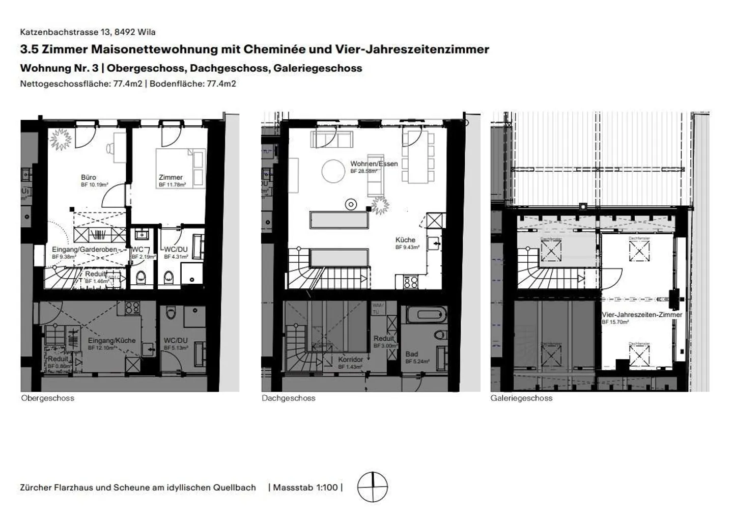 Bâtiment ancien rénové avec souci du détail - Photo 3 sur 3