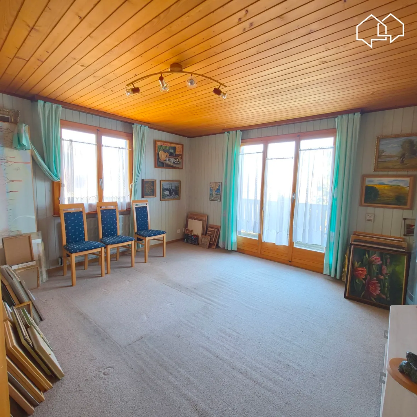 Detached house of 4.5 rooms on the edge of agricultural land - Photo 4 of 15