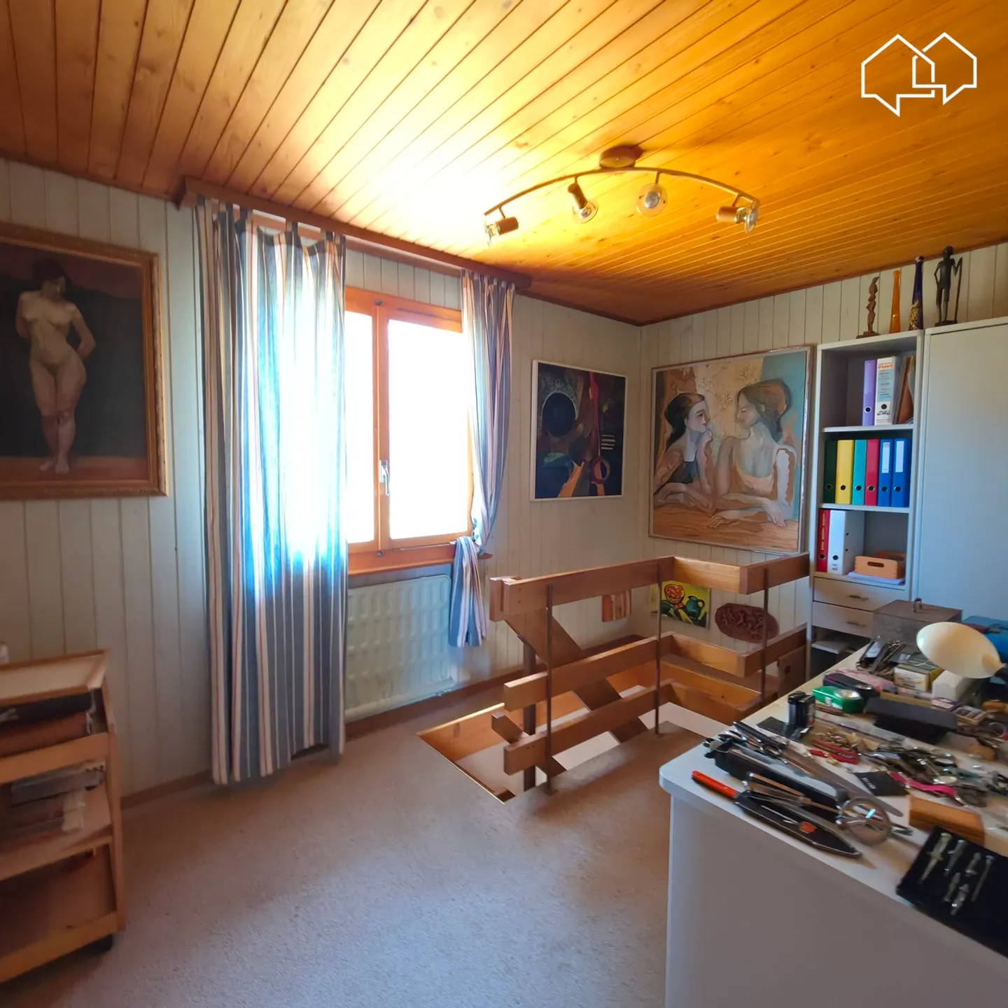 Detached house of 4.5 rooms on the edge of agricultural land - Photo 7 of 15