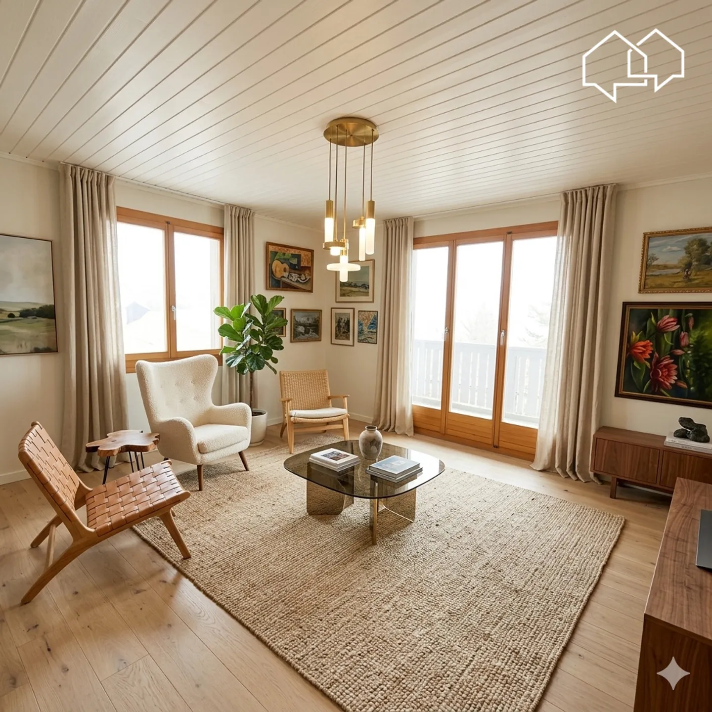 Detached house of 4.5 rooms on the edge of agricultural land - Photo 12 of 15