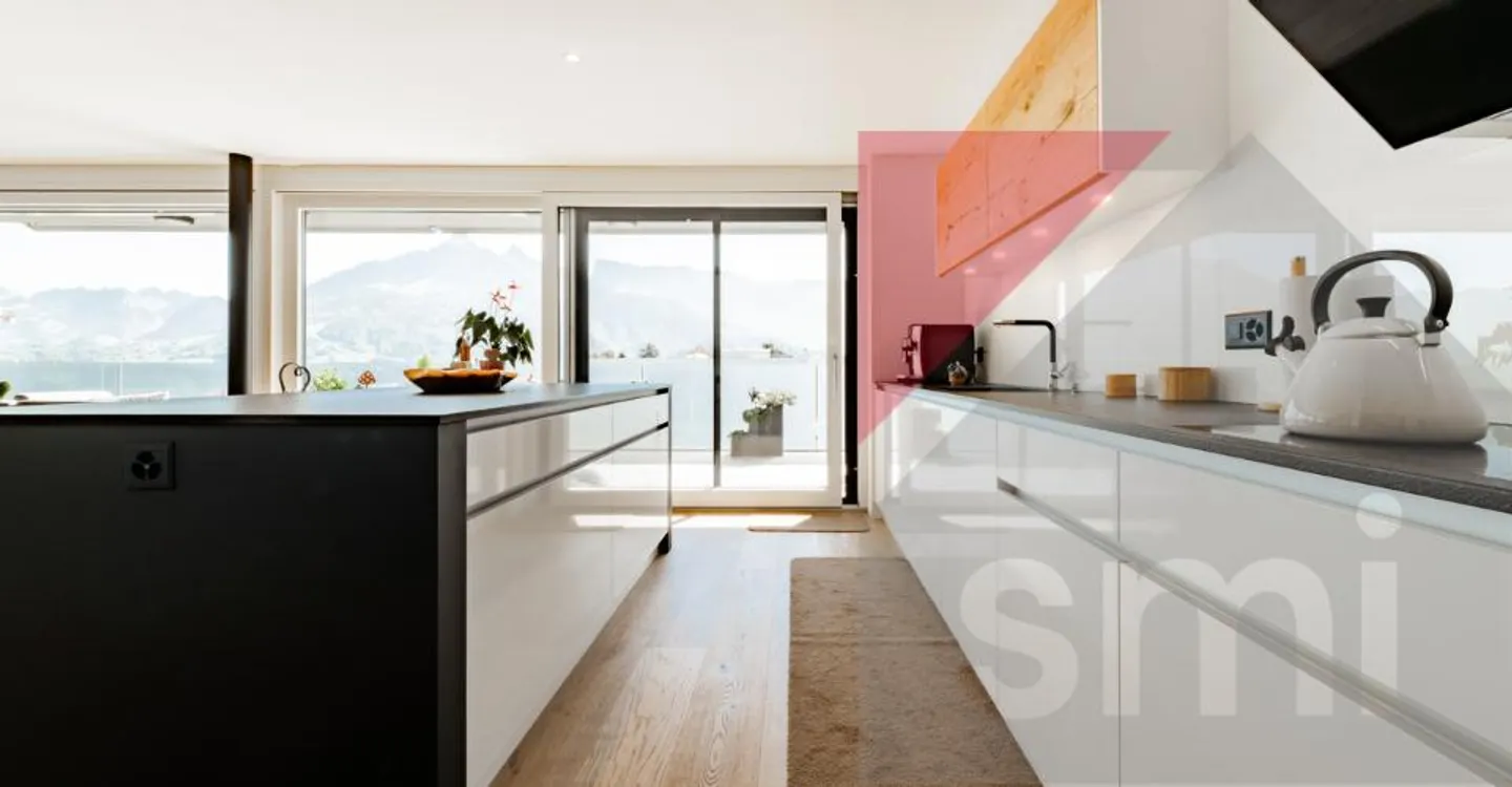 Superb penthouse of 157m2 at Pâquier 75m2 terrace - breathtaking view - Photo 7 of 12