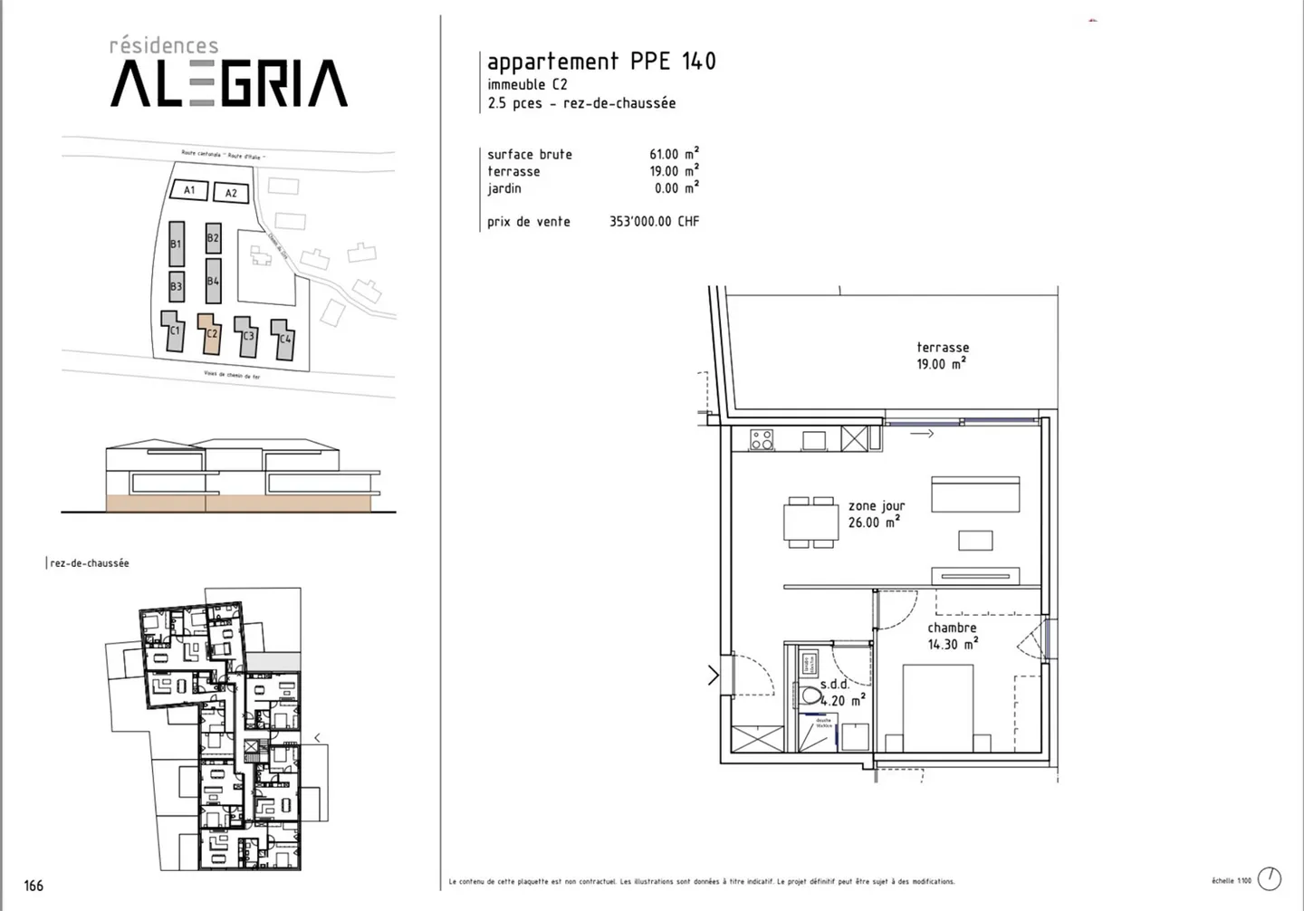 Residenze Alegria – 2.5 stanze al piano terra - Foto 11 di 11
