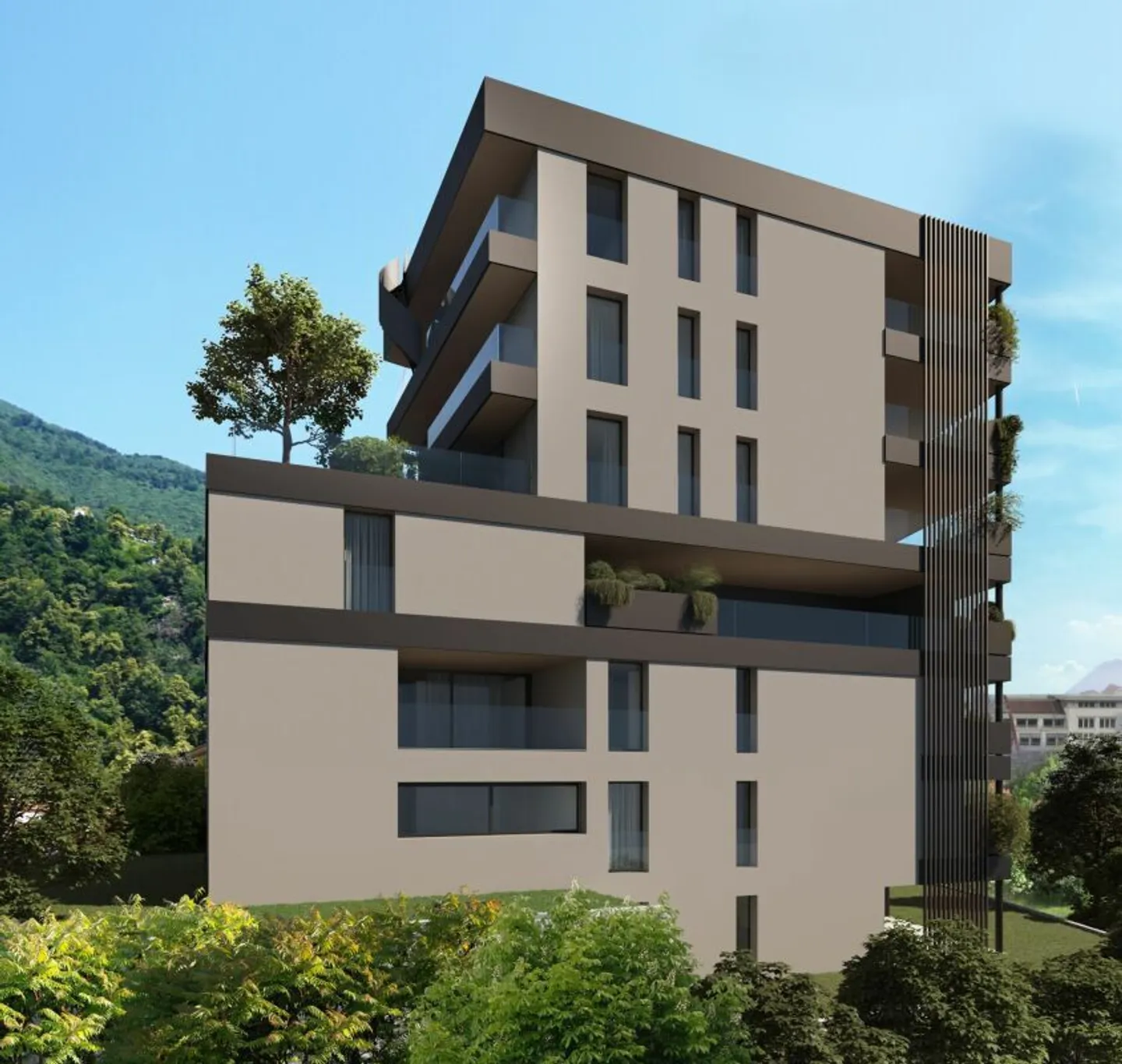 ZU VERKAUFEN IN LOCARNO - NEUE 2.5 ZIMMERWOHNUNG IM 2. STOCK - Foto 8 von 14