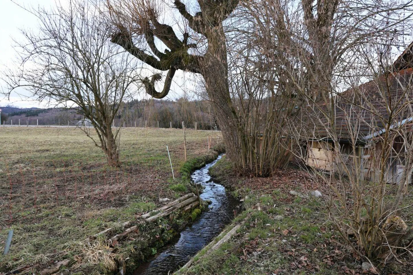 Former farmhouse in building rights and leasehold land - Photo 8 of 12