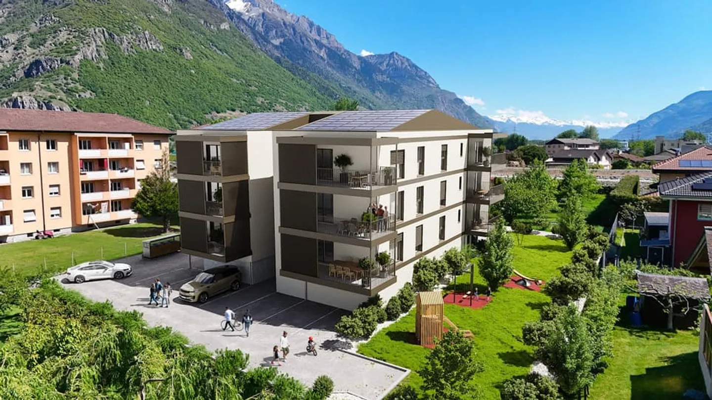 Bellissimo appartamento di 2,5 locali in vendita a Martigny (Lotto 101) - Foto 2 di 10